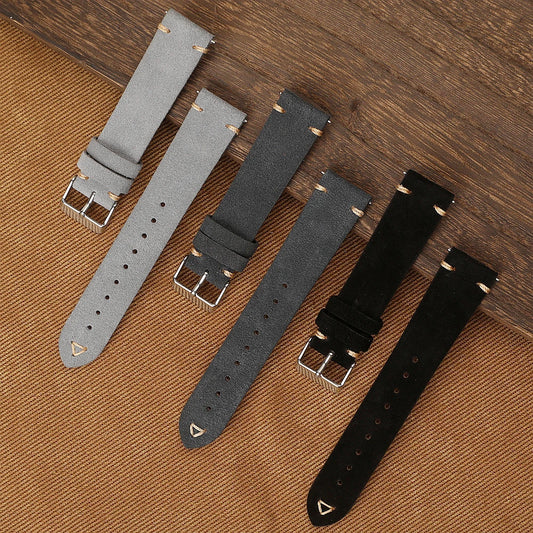 Schnellverschluss-Armband aus weichem Wildleder in mehreren Größen