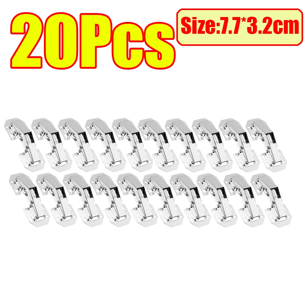 Rostfreie Schrankscharniere ohne Bohren für einfache Möbelmontage