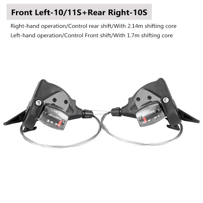 Fahrrad Schaltwerk Shifter 7/8/9/10/11-Gang für MTB Mountainbike Vorne/Hinten