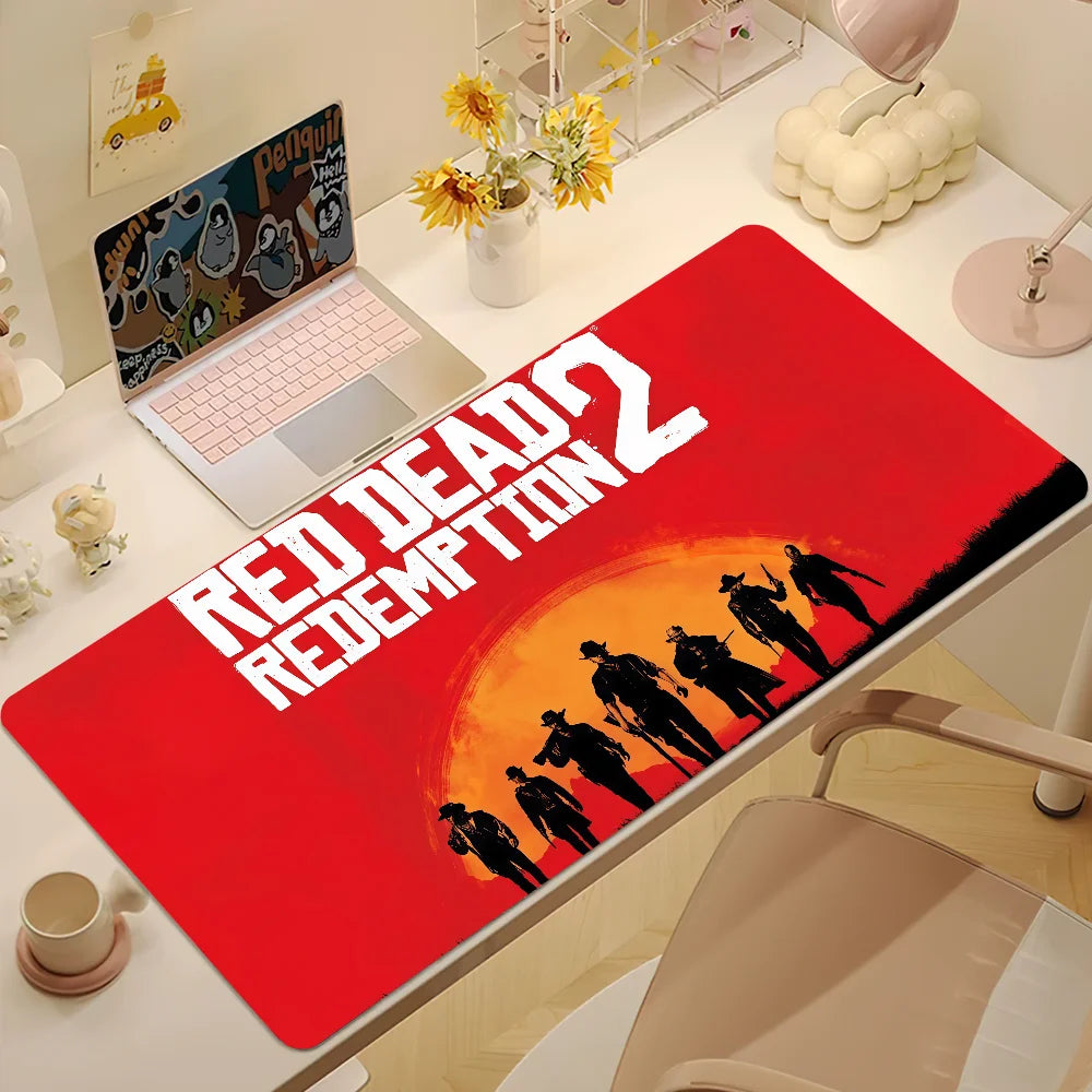 Großes Mauspad 900x400mm rutschfest mit ergonomischer Handgelenkstütze