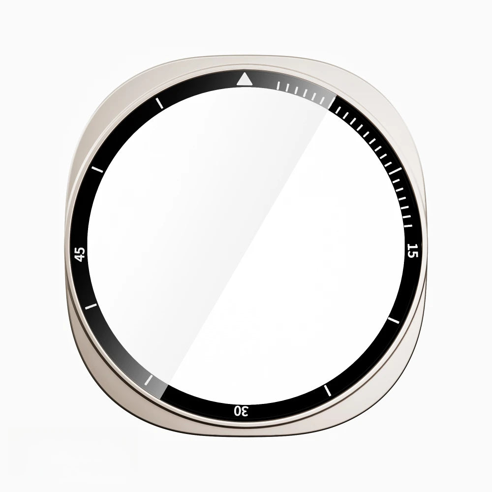 Schutzcover aus gehärtetem Glas mit PC-Rahmen für Smartwatches 40/44mm