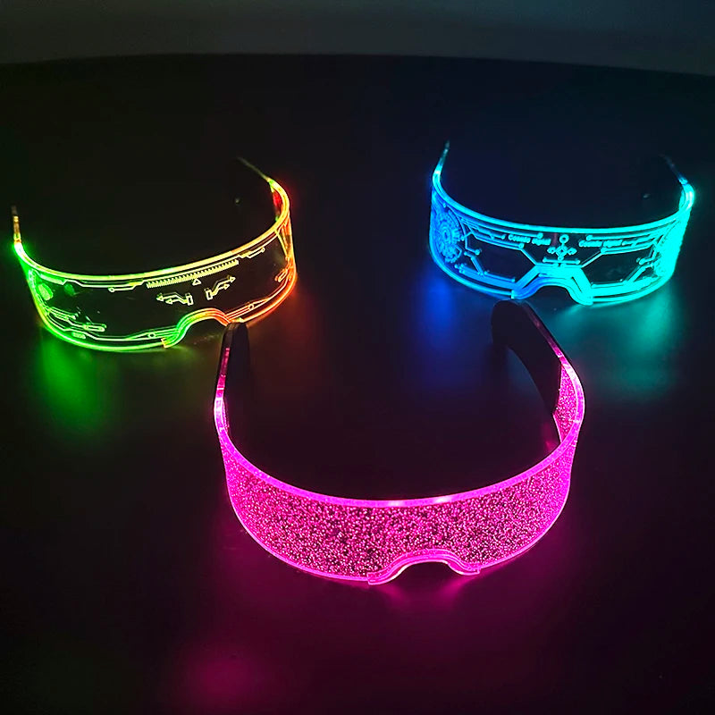 Leuchtende LED Brille für Partys Feste und besondere Anlässe