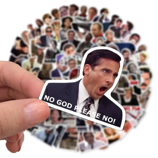 Bunte wasserdichte PVC Sticker 10-100 Stück für vielseitige Dekoration
