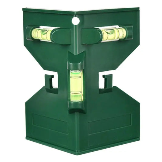 Magnetisches Nivellierwerkzeug 3 Libellen für Pfosten Rohre Holz