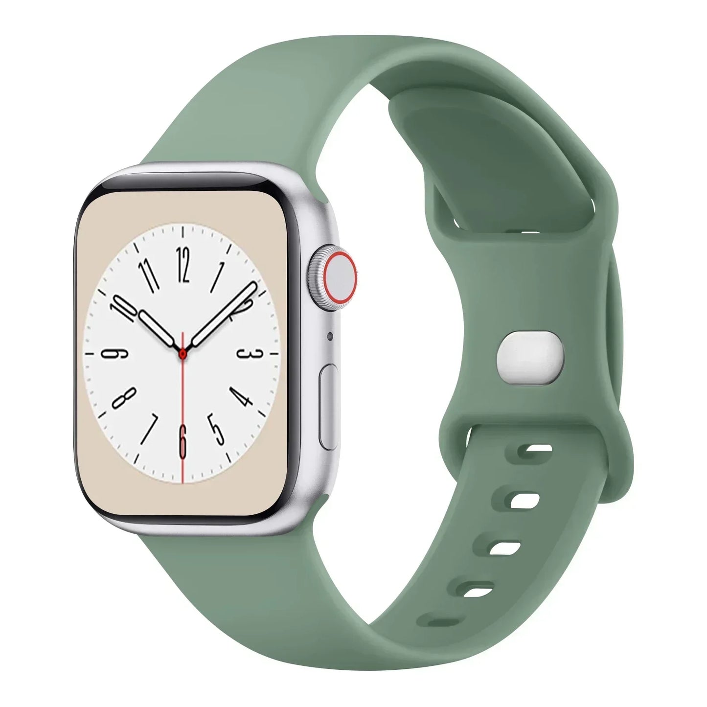 Weiches Silikonarmband für Smartwatches mit vielseitiger Größenkompatibilität