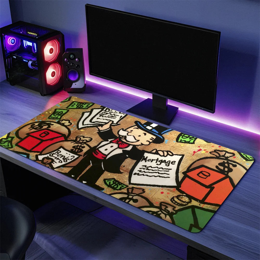 XXL Mauspad - Schreibtischunterlage für PC, Gaming, Büro – Rutschfest
