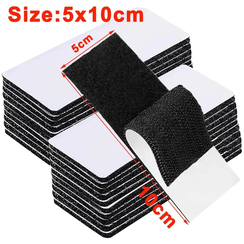 Starke selbstklebende Klettbandstreifen für festen Halt und Ordnung