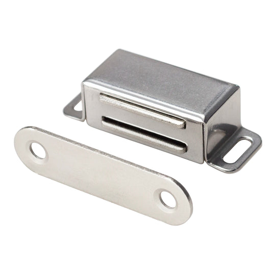 4-teiliger Magnetverschluss aus Edelstahl für Möbel und Türen