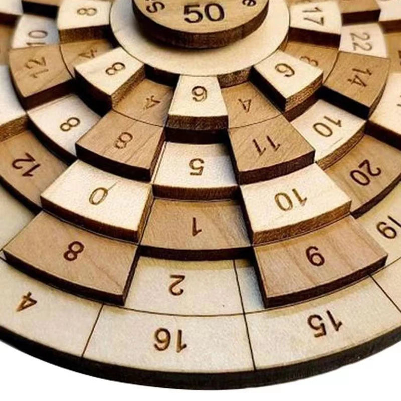 Fesselndes Holzpuzzle: Logik und Spaß für jedes Alter