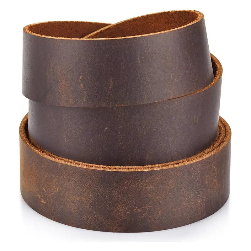 Genarbtes Vintage Rindsleder DIY Streifen 1,8 mm dick ölig gewachst-Yabubest - Home & More