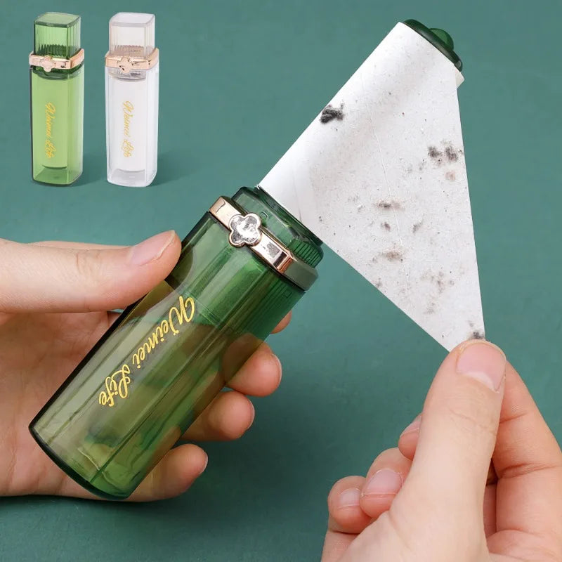 Mini Lint Roller Tragbar zum Entfernen von Staub Haaren Fusseln