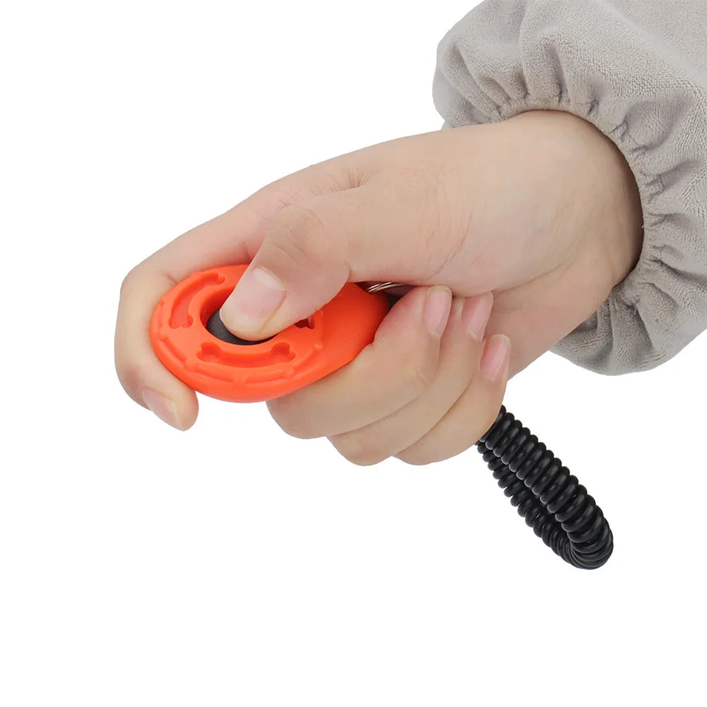 Tragbarer Pet Training Clicker für Hunde und Katzen mit Schlüsselanhänger