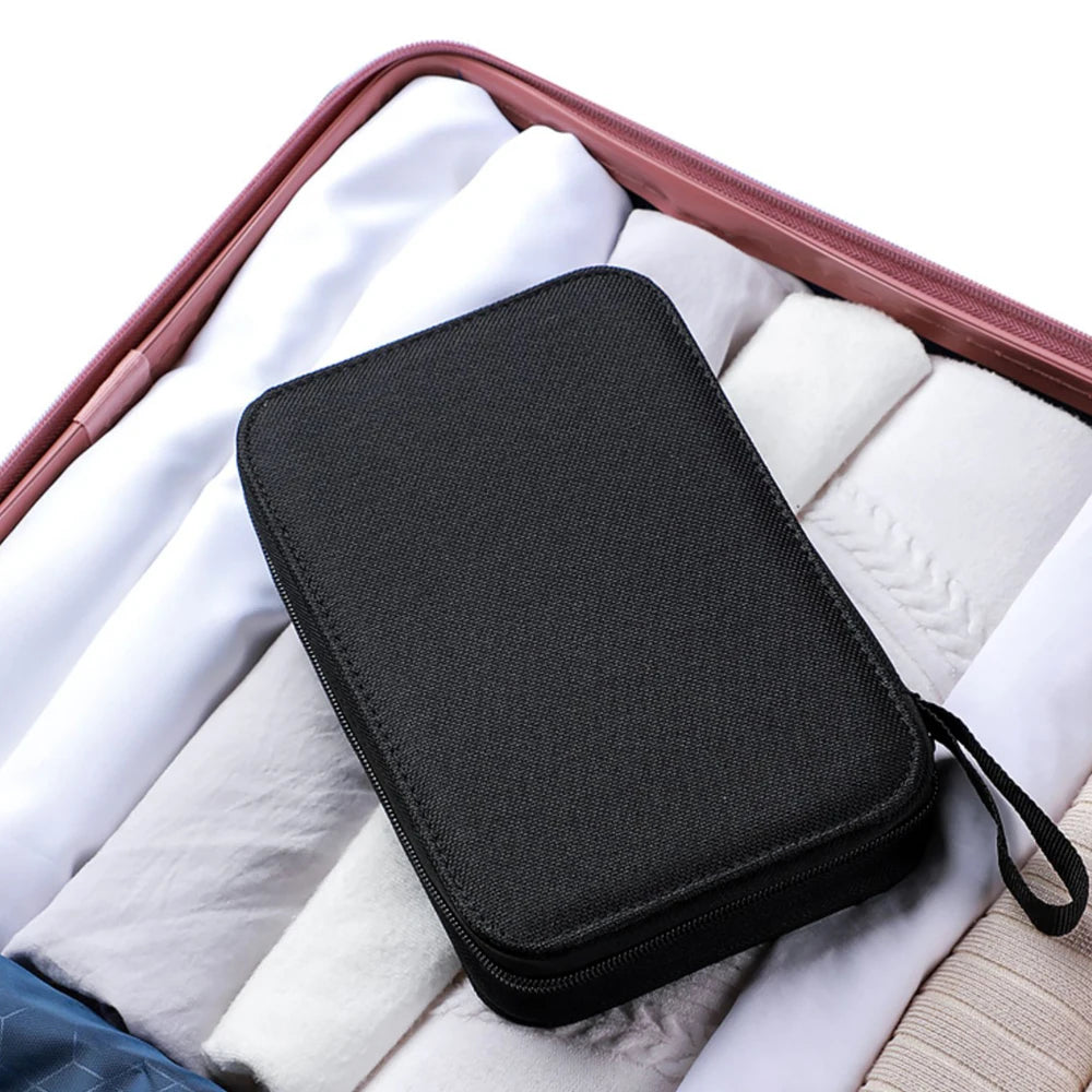 Kompaktes Nähset mit Fäden Nadeln Schere Maßband für DIY und Reisen