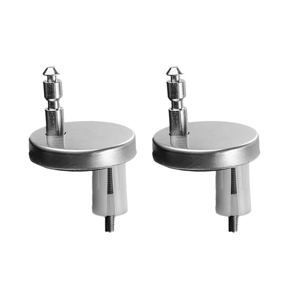 WC-Deckel Scharnier Schrauben 45 55 60mm Ersatz Befestigungssatz 2er Set