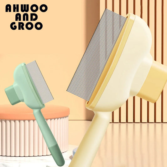 Haustierkamm für Katze und Hund zur sanften Haarentfernung und Pflege