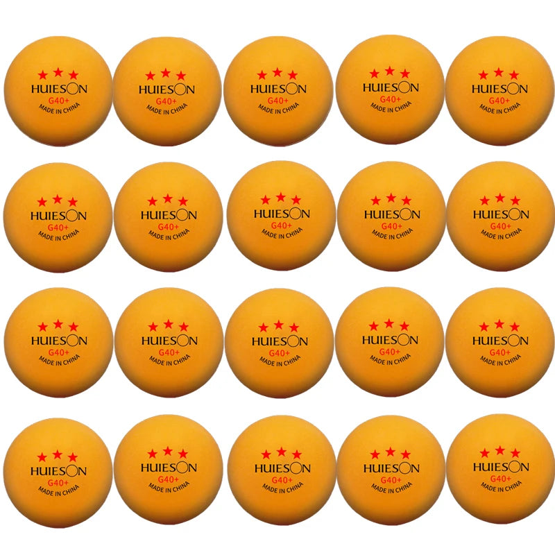 Professionelle 3-Sterne Tischtennisbälle 20 bis 100 Stück 40mm ABS Material