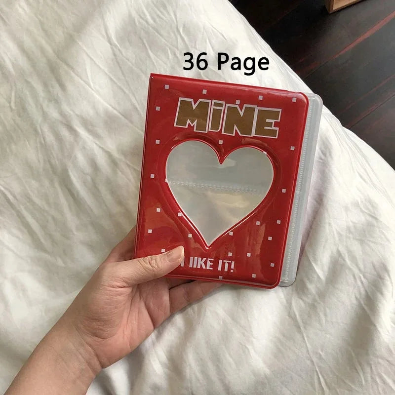 Mini Fotoalbum mit 36 64 oder 128 Taschen für Foto und Fotokarten