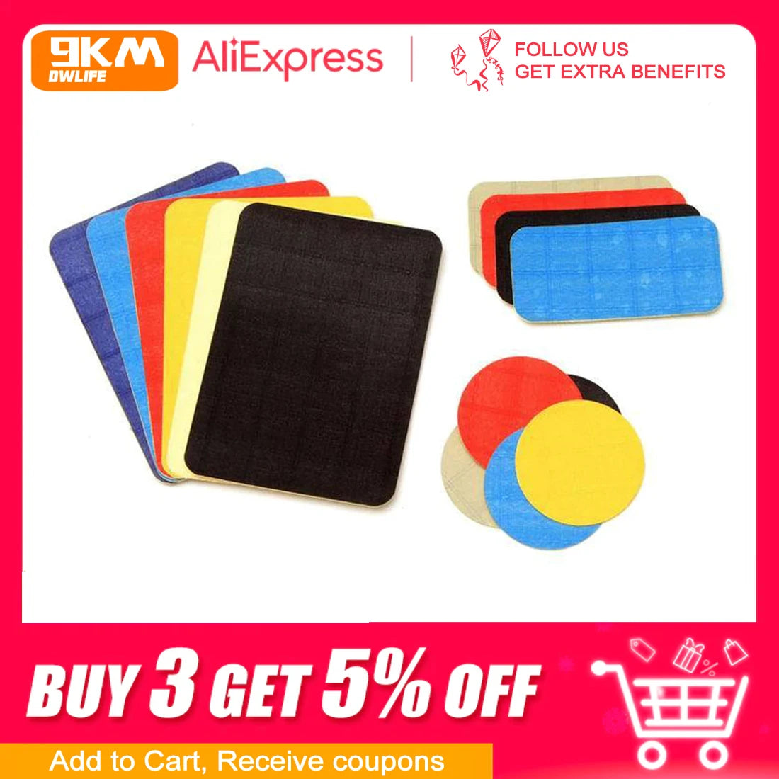 Wasserdichte Ripstop Drachen Reparatur Patches für dauerhaften Schutz