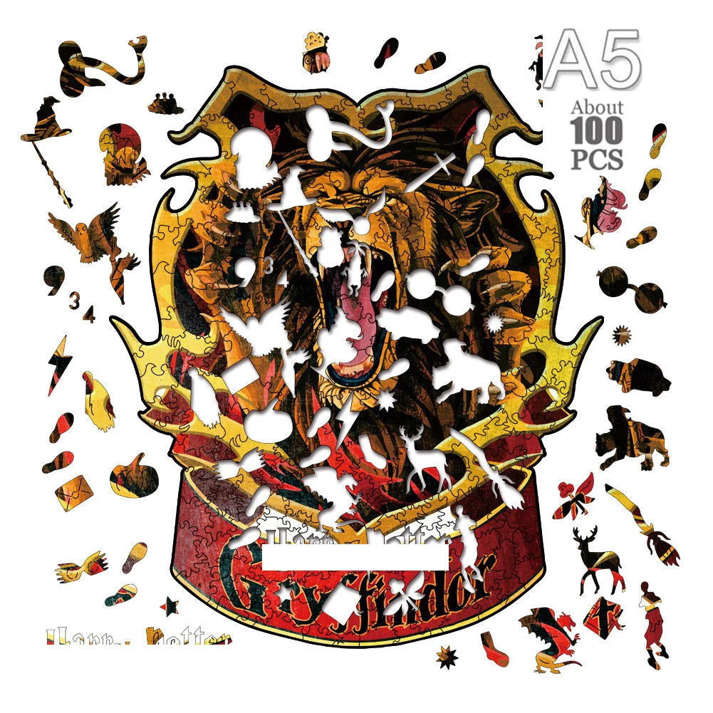 3D Holzpuzzle Tier Formen für Kinder und Erwachsene