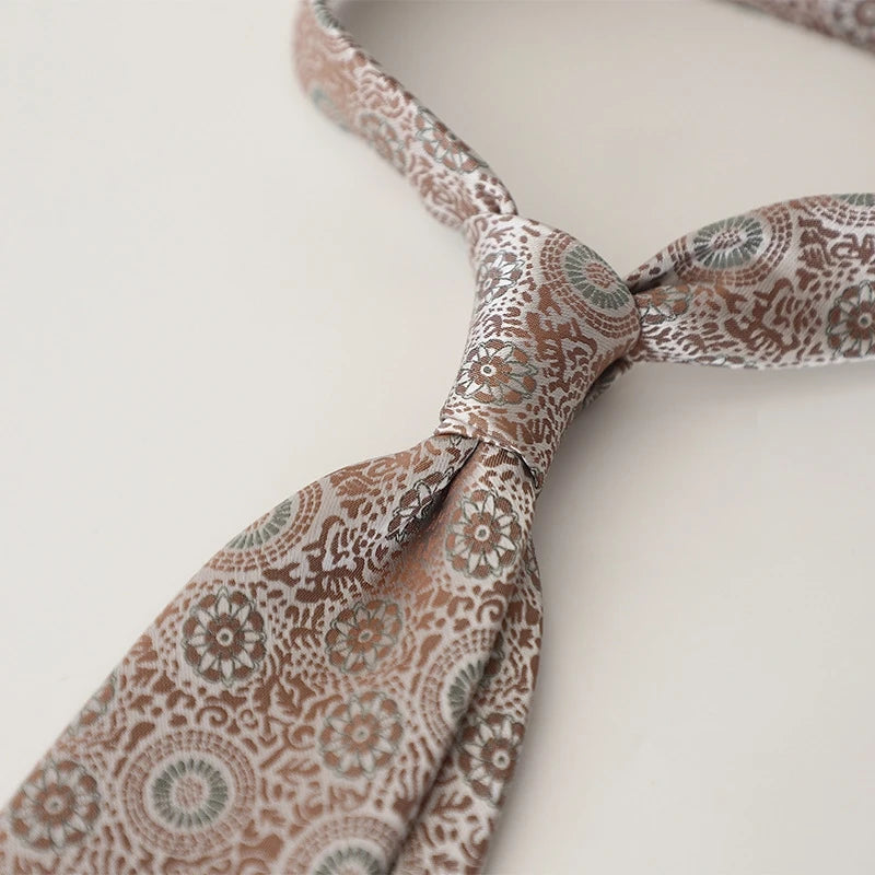 Modische Blumen Krawatte für Damen und Herren