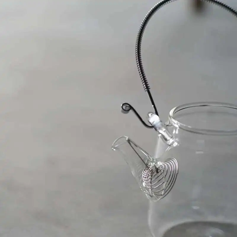 Japanische handgemachte hitzebeständige Glas Teekanne mit Filter 500 ml