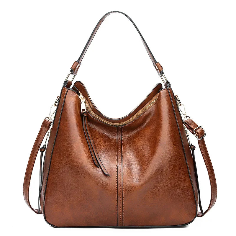 Große Damen Umhängetasche – Vielseitige Schultertasche für Alltag & Einkauf