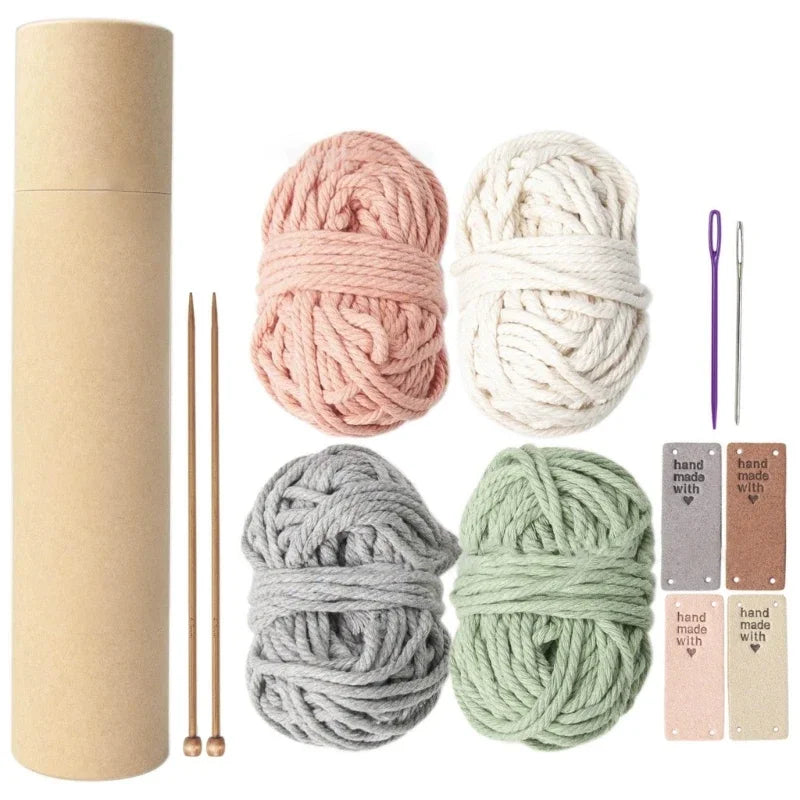 DIY Makramee Untersetzer Strickset Kreativ Starterset Baumwolle G