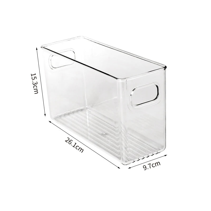 Transparenter Kühlschrank Organizer Box – Gemüse Obst Lagerung Behälter Varianten