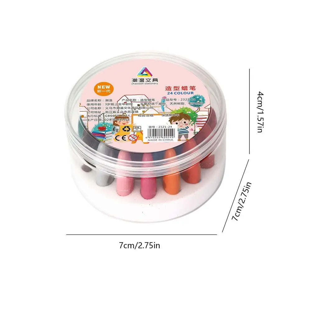 Palm-Greif-Buntstifte waschbar unzerbrechlich leicht für Kleinkinder