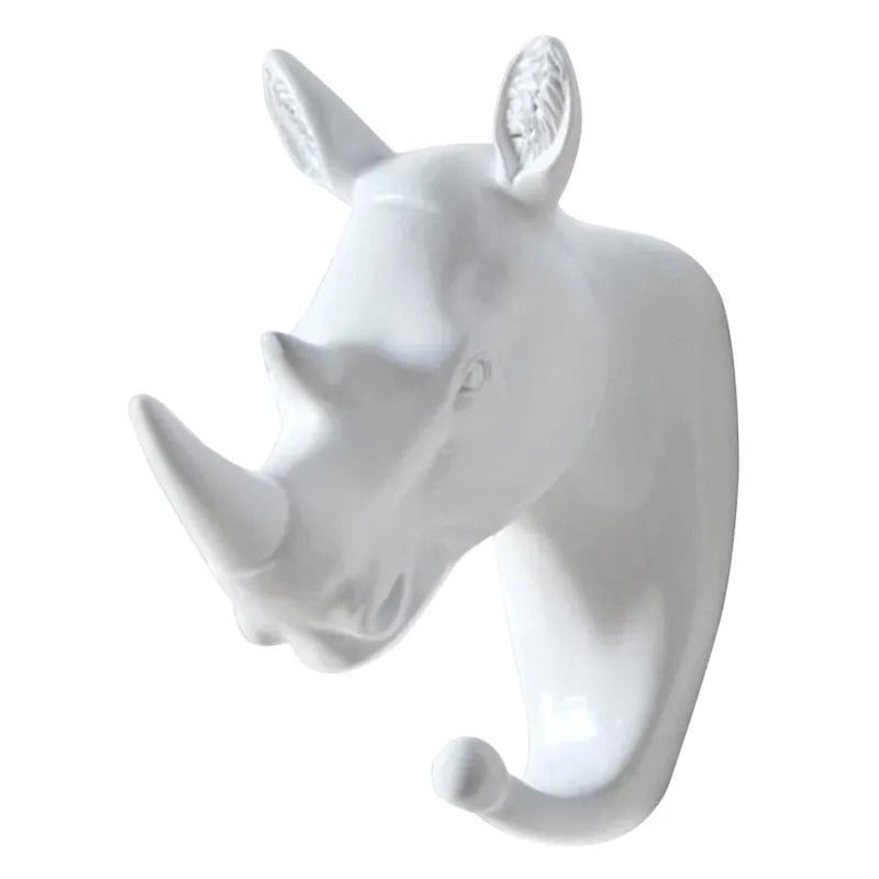 Tiermodell Wandhaken Vintage Design für Kleidung Hut Schlüssel Deko