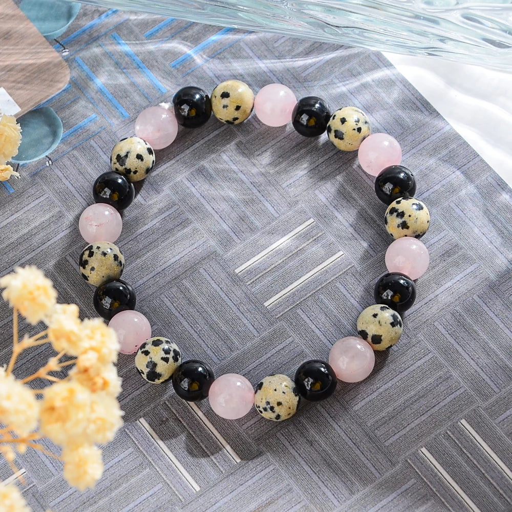 Heilkristall Perlenarmband für natürliche Entspannung Unisex