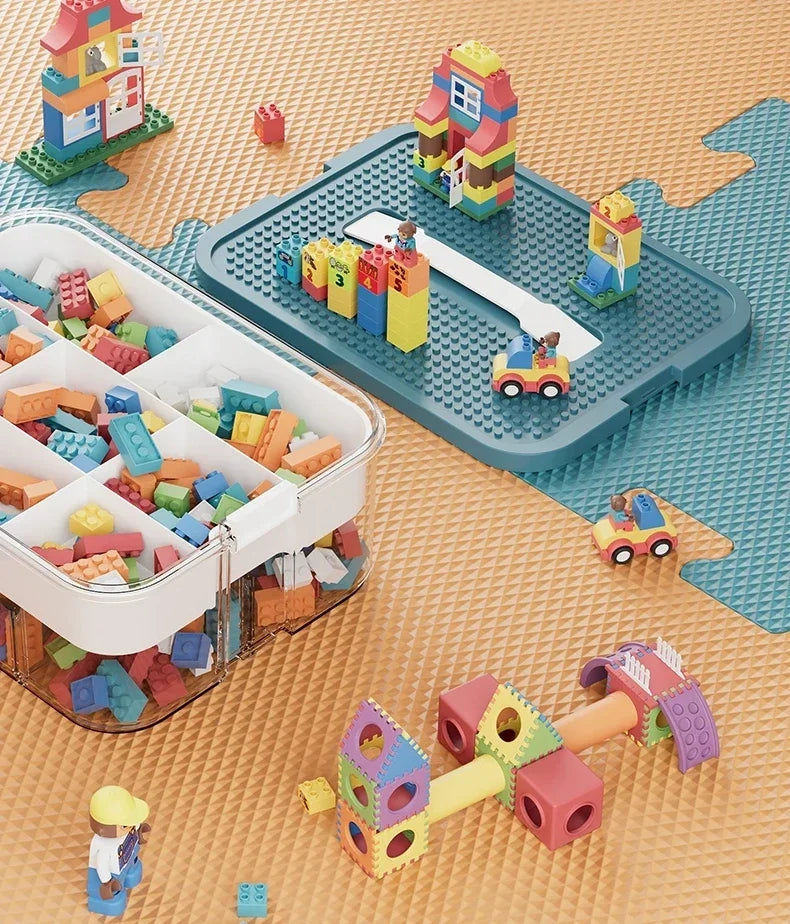Kunststoff Aufbewahrungsbox für Spielzeug und Bausteine-Yabubest - Home & More