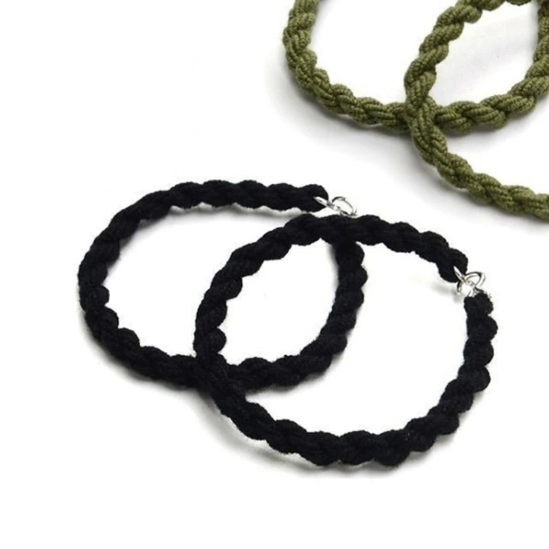 2-teiliges elastisches gedrehtes Hosenbein Strap Set für Outdoor