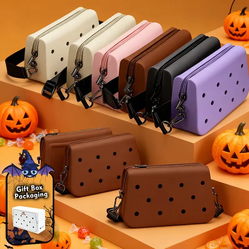 Moderne Silikon Umhängetasche für Frauen und Mädchen in angesagtem Design