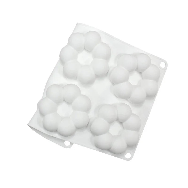 6-Loch Silikon Donutform Antihaft Backform für Muffins Kuchen Gebäck