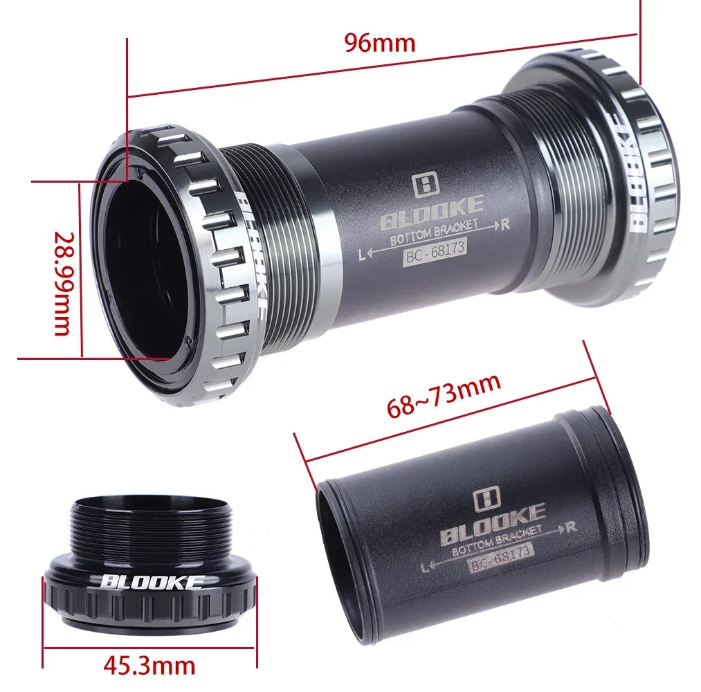 Aluminium Tretlager für Mountainbikes – Robust und langlebig