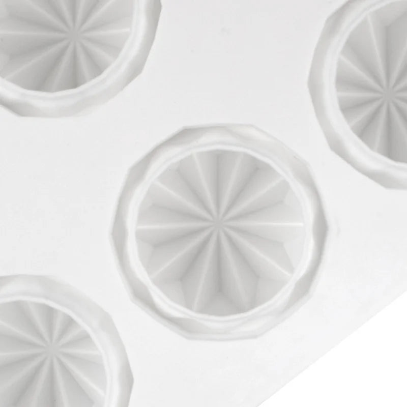 Silikon Backform für Muffins und Donuts mit Diamant Muster