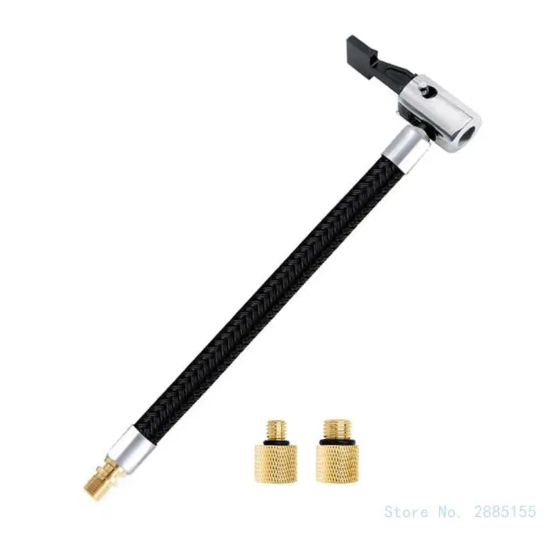 Robuster Reifenpumpenschlauch mit Adaptern für Auto Luftkompressor