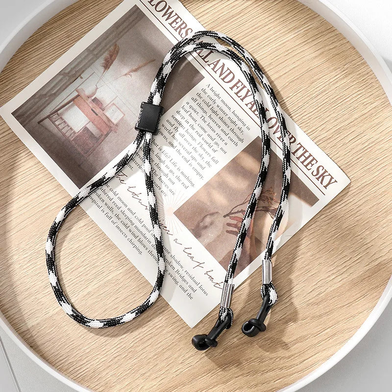 Verstellbare Sport Sonnenbrillenkette 70cm Unisex Outdoor Wandern