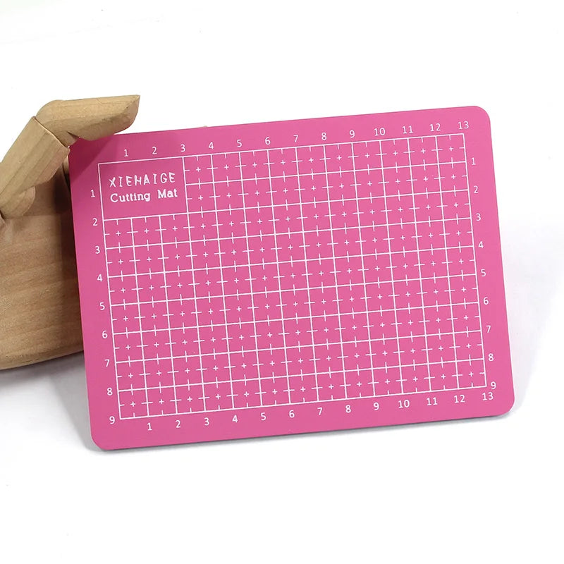 4er Set doppelseitige PVC A6 Schneidematte 15x11 cm selbstheilend