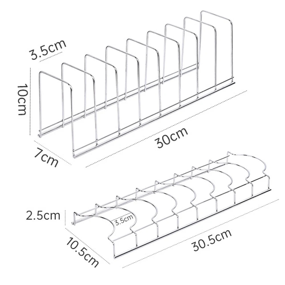 Kompaktes Abtropfgestell Set für Küche - 1 Etage, rostfrei, mit Utensilienhalter
