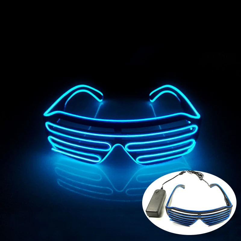 Leuchtende LED Partybrille für unvergessliche Anlässe