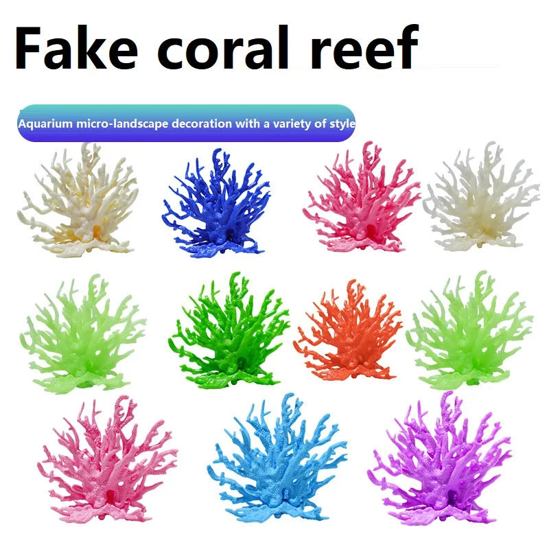 Künstliche Koralle aus PVC für natürliche Aquariendekoration