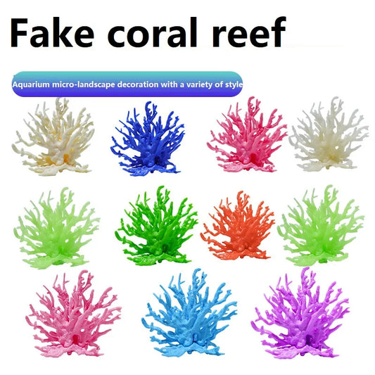 Künstliche Koralle aus PVC für natürliche Aquariendekoration