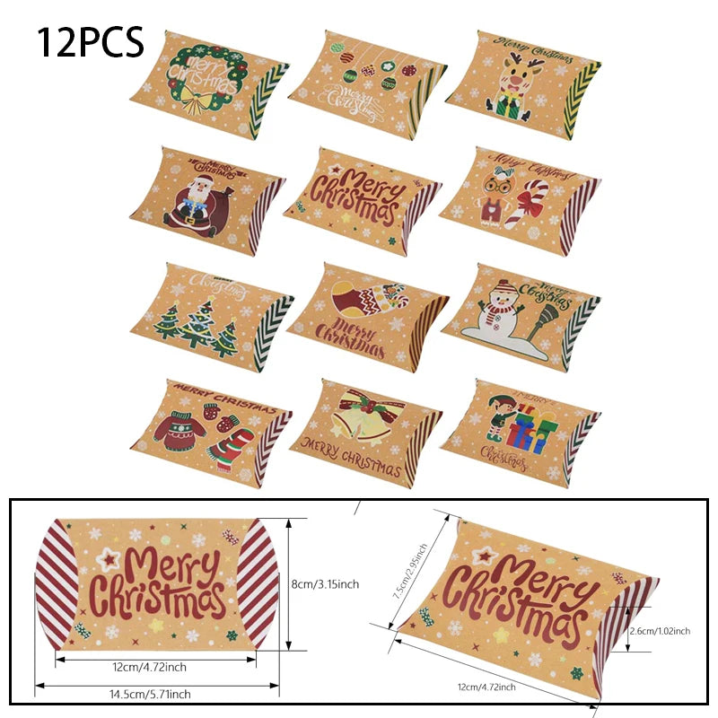 Praktische Geschenkboxen aus Kraftpapier fuer festliche Anlässe