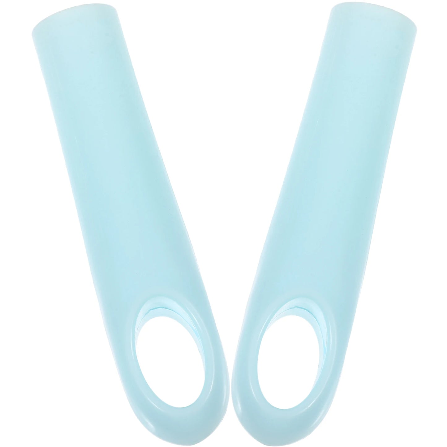 2-teilig Ersatzgriff Endkappen aus Kunststoff für Besen Mopp Stiel