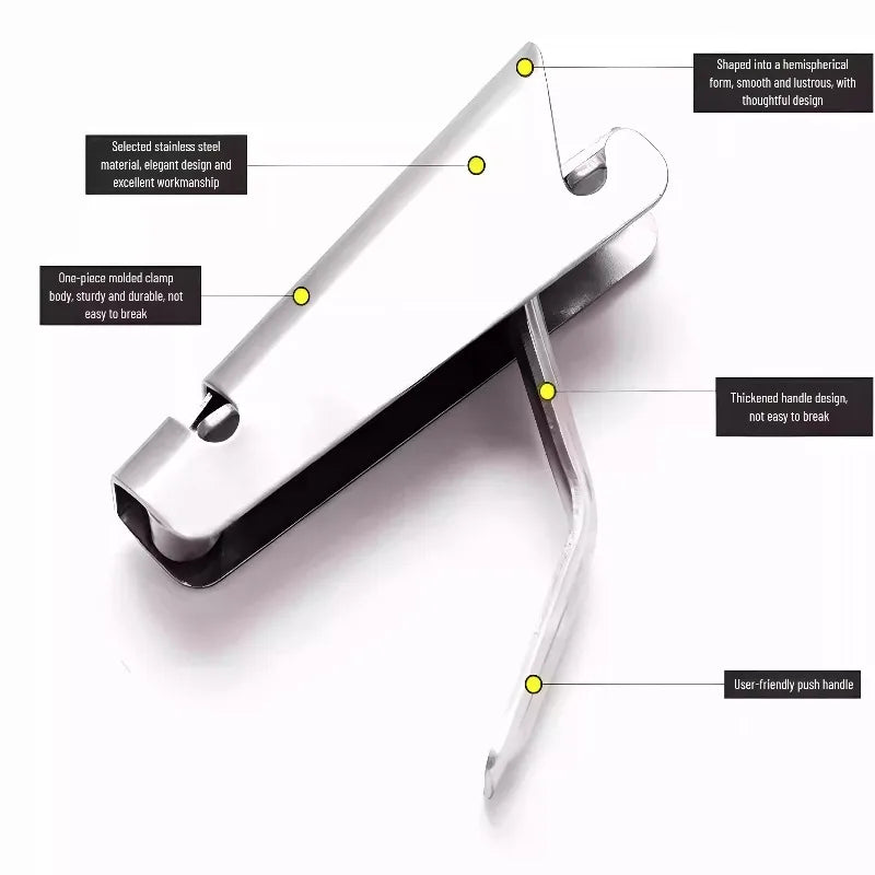 Praktischer Nuss Schäler aus Edelstahl für Zuhause