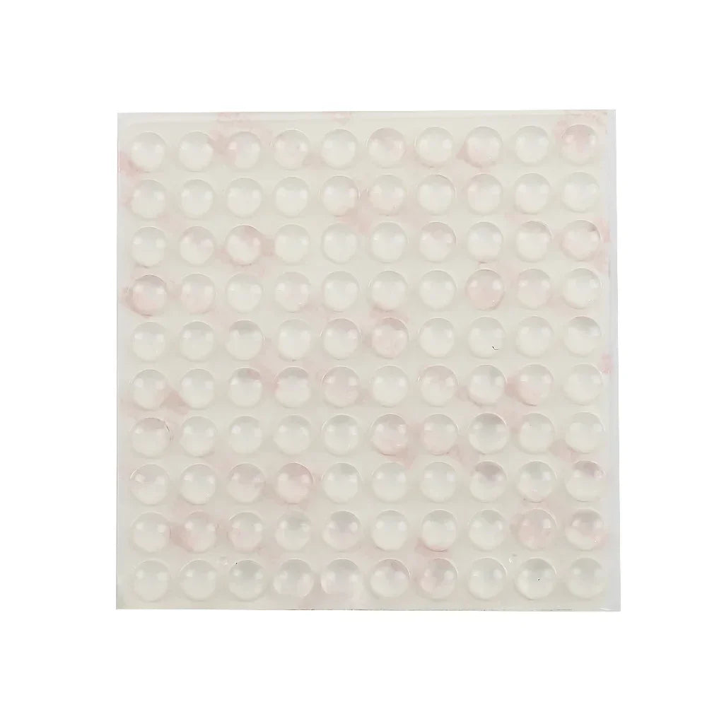 100/300x Selbstklebende Silikon Puffer Transparent/Farbig Möbel Türstopper