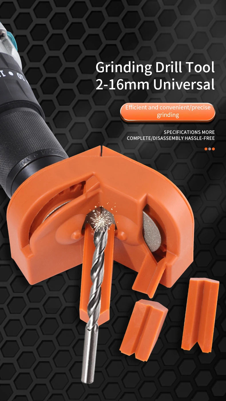Professioneller elektrischer Mehrzweck Bohrer Schleifschärfer mit doppelseitiger Polierfunktion