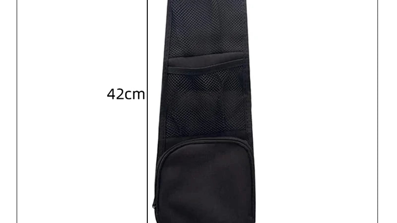 Universeller Seiten Organizer mit Netztasche und Reißverschluss für Auto